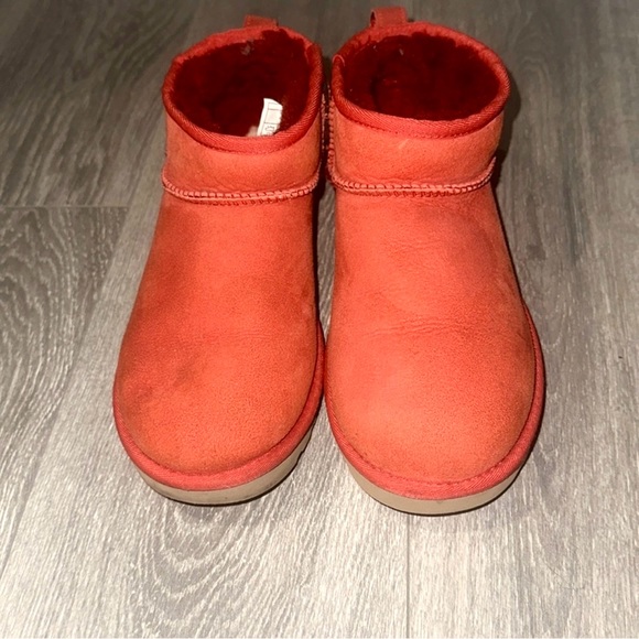 UGG Shoes - Authentic Ugg Red Mini Ankle Boots
